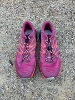 Salomon Women's Pink and Coral Trail Runners